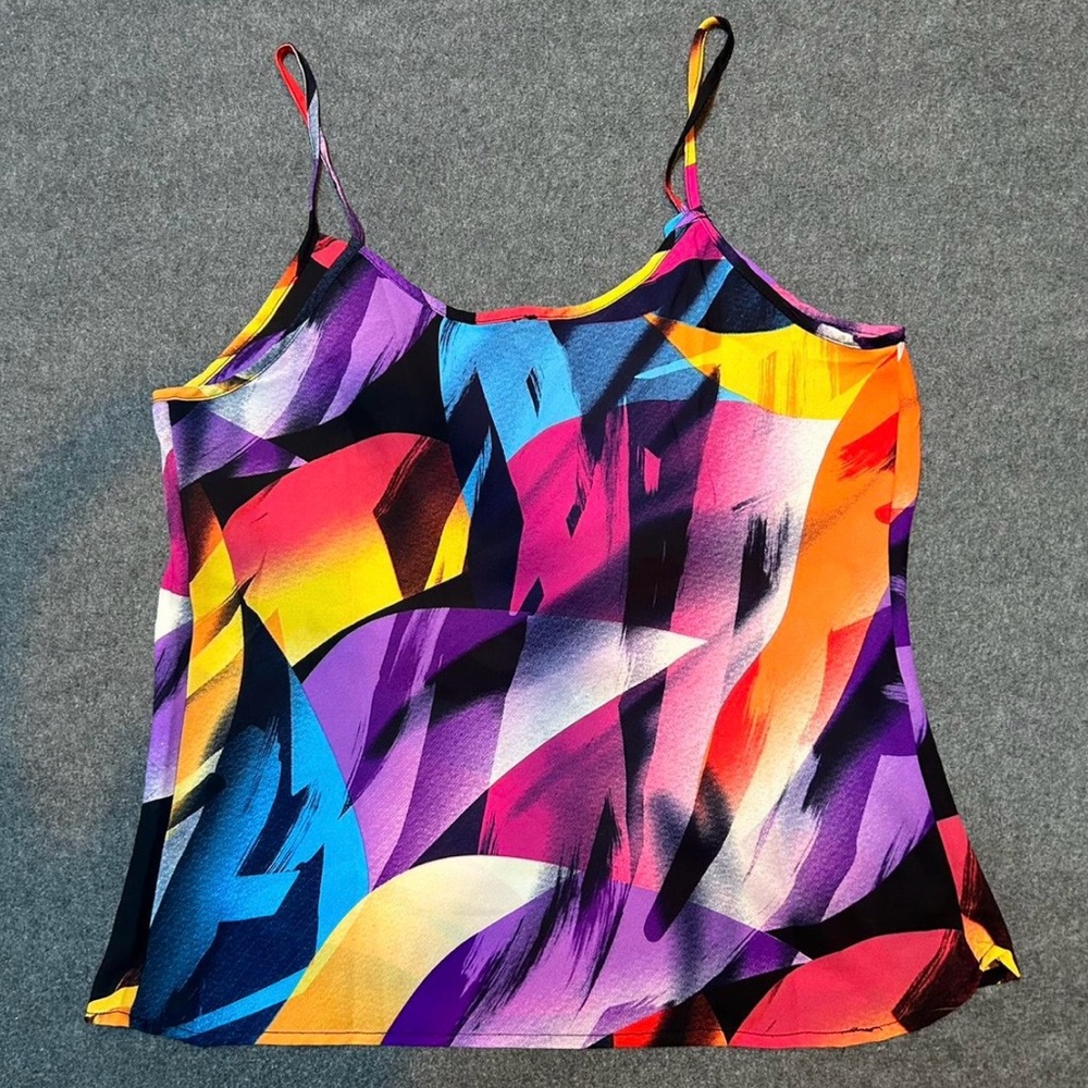 Colorful Abstract Tank Top - Picture 5 of 5